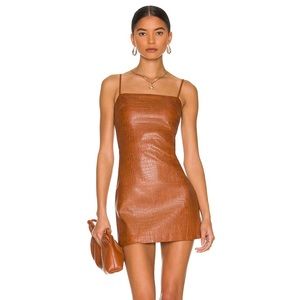 Bardot Croc Mini Dress NWT size Small